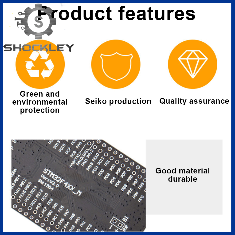 Shockley STM32F407VET6 STM32 System Core Board STM32F407 Development Board F407 Single Chip Learning Board