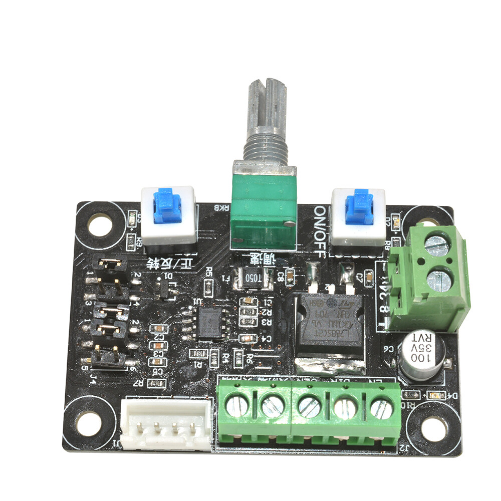Original Aideepen 12-24V Stepper Motor Driver Controller PWM Pulse Signal Generator Speed Control
