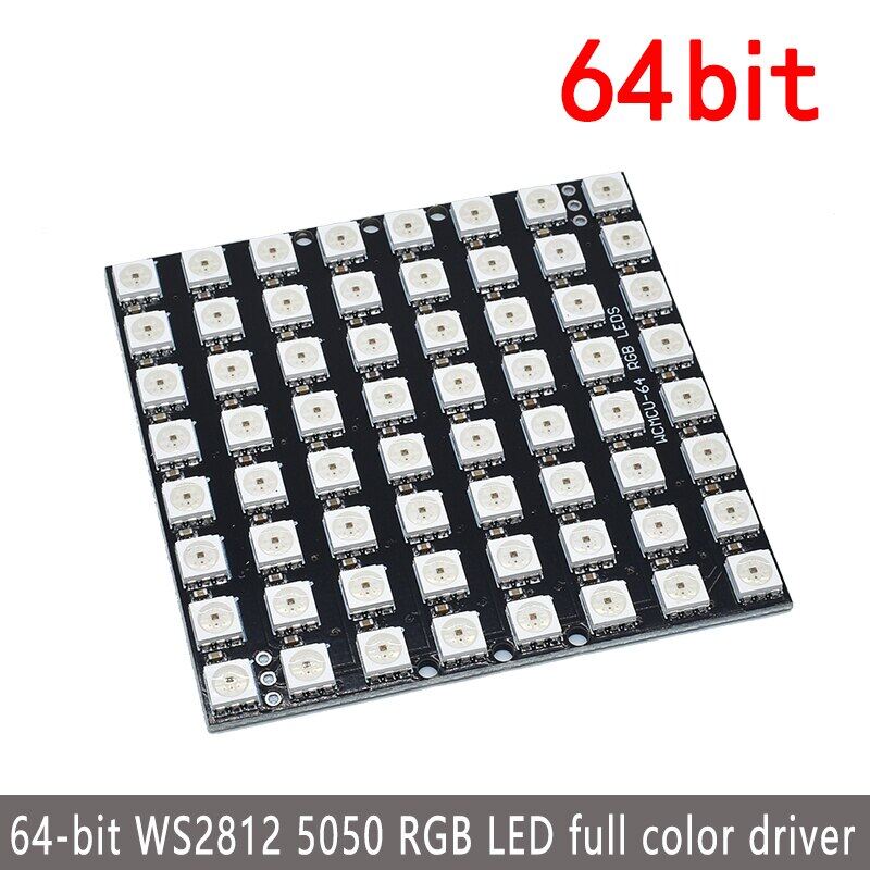 4 8 12 16 channel ws2812 ws2812b ws 2811 5050 rgb led lamp panel module 5v 1bit 4bit 8bit 12bit 16bit 24bit rainbow led precise