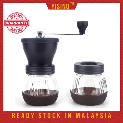 breville coffee machine moka pot Manual Ceramic Coffee Grinder ABS Ceramic Core Stainless Steel Grinder