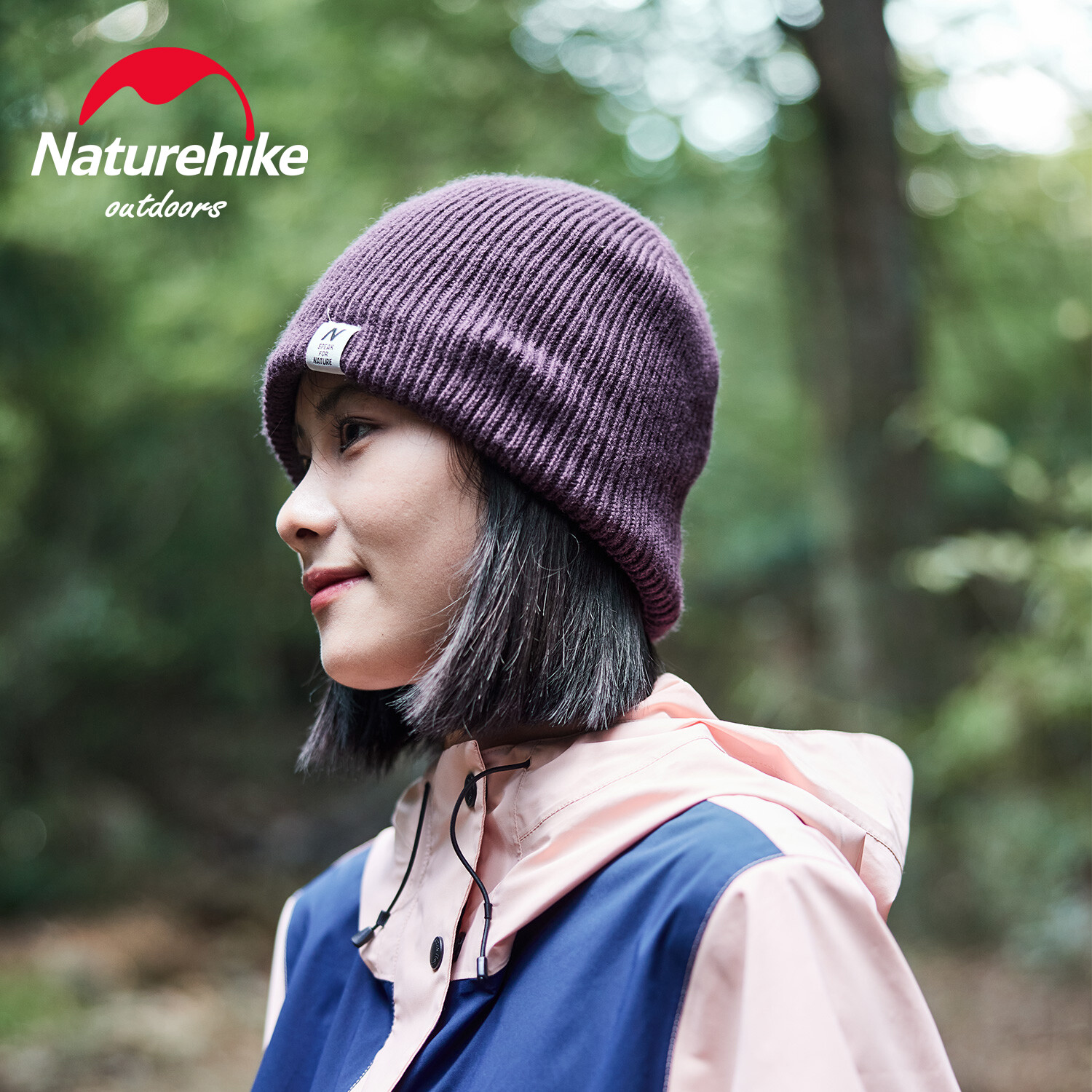 Naturehike wool plush insulation waterproof wool hat for outdoor