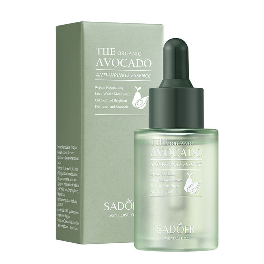 COLORKEY Avocado Skin Care Serum Face Serum Serum helps brighten skin, reduce dark spots, redness, serum helps to exfoliate skin cells. Reduce clogged acne, bright.