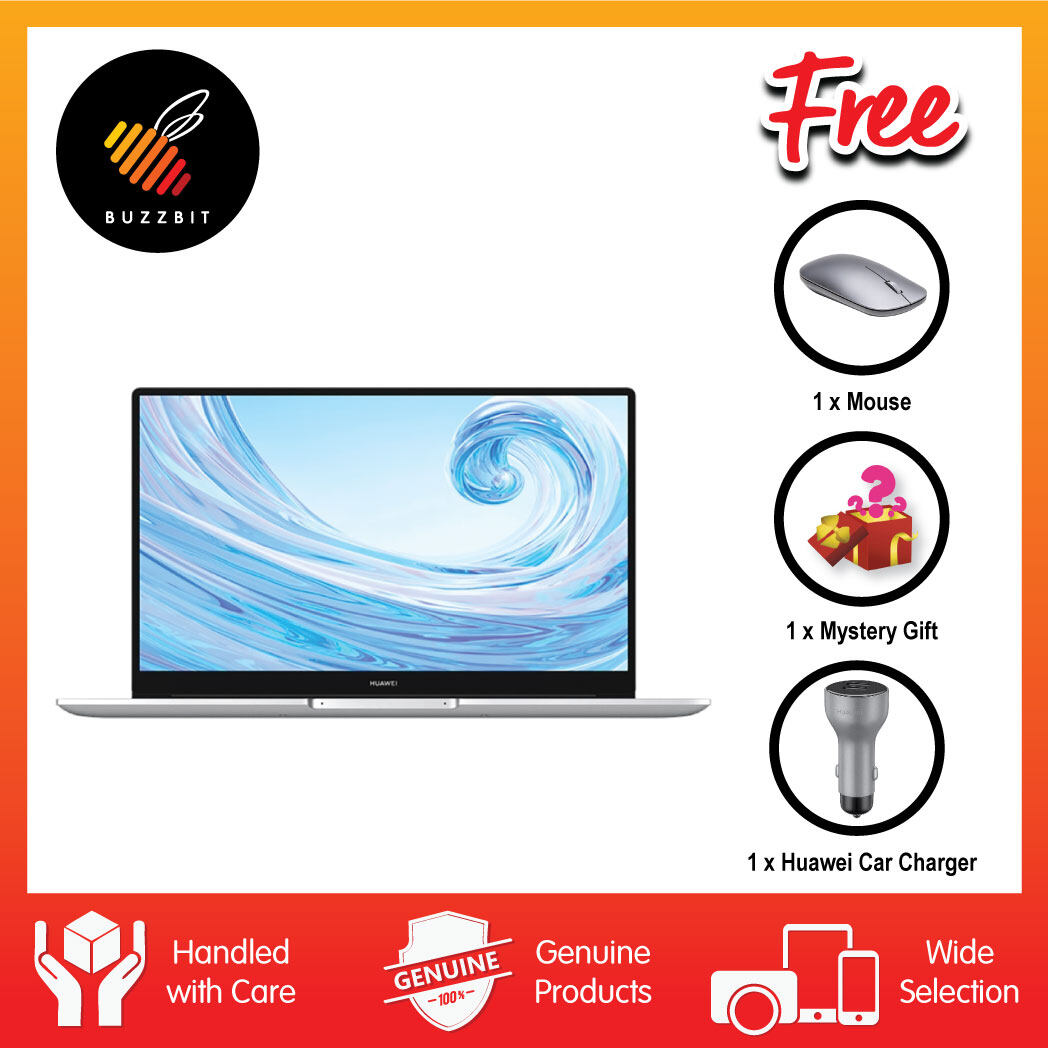 Huawei MateBook D 15 8GB RAM 256 SSD 1TB HDD Malaysia