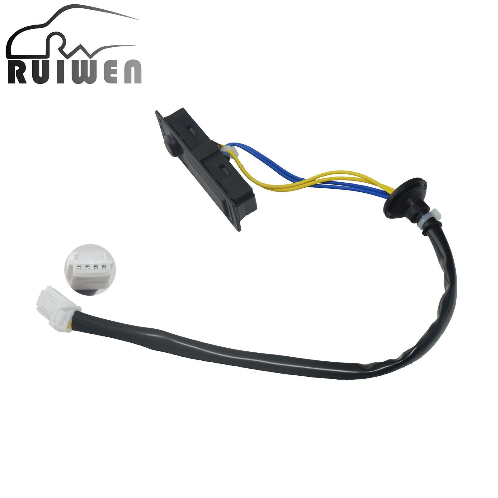 Car rear trunk lid lock boot release handle button 25380-1aa0a compatible with nissan quest murano 2008 2009 2010 2011-2017