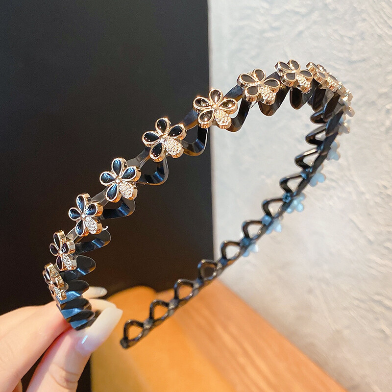 Bờm Tóc Bện Ngọc Trai Cho Nữ, Hairbands