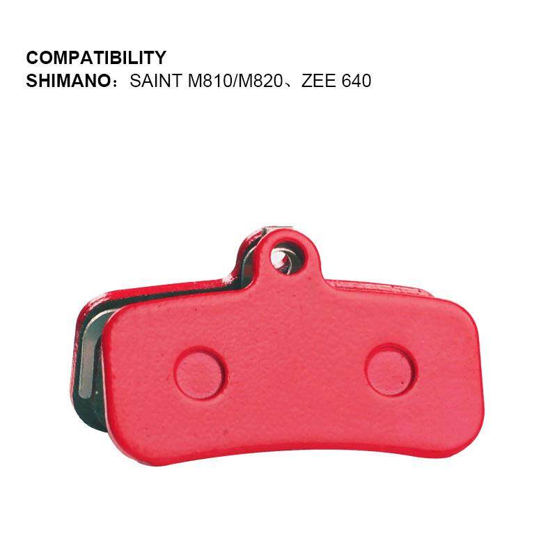 4 Pairs Ceramics Bike Disc Brake Pads for SHIMANO Saint M810 M820 ZEE M640 H01