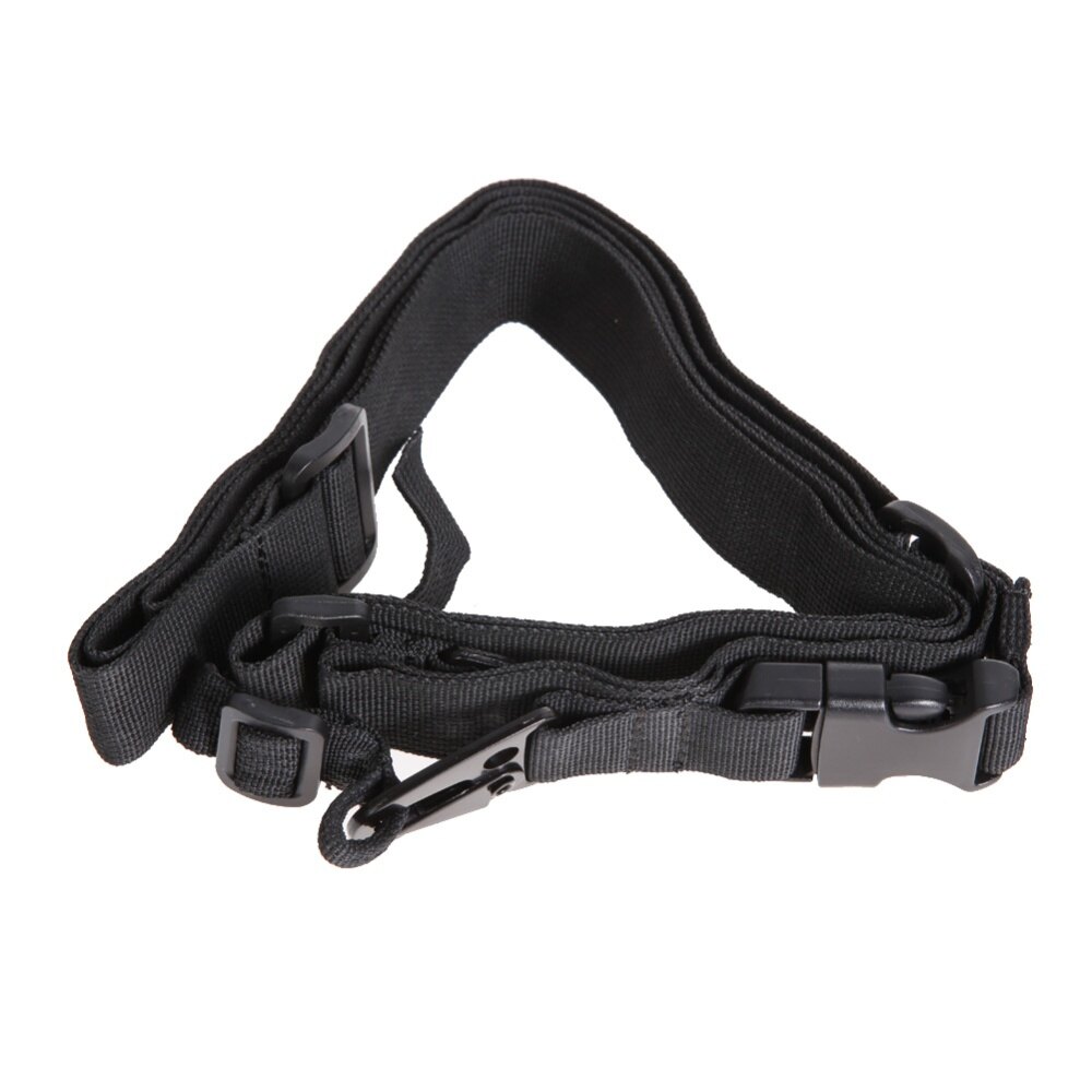 Tactical 3 Point Adjustable Bungee Sling Swivels System Strap