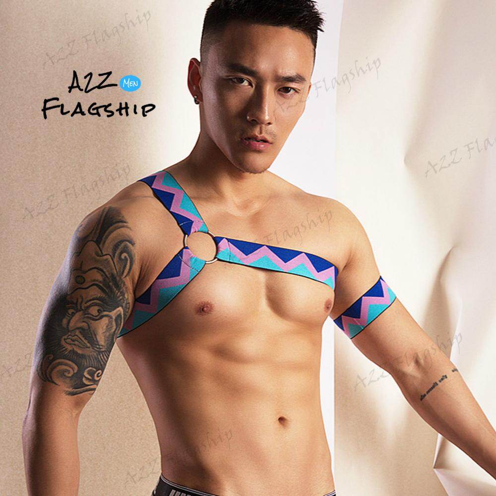 Theias Men Party Harness Chest Strap Belt Braces Club Night HNE702