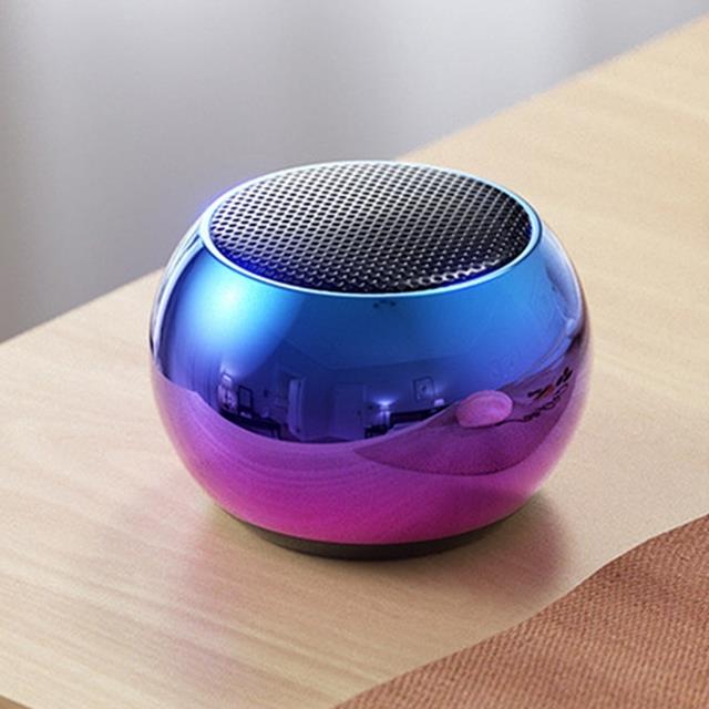 Mini Bluetooth Speaker with Mic TWS Wireless Sound Box HiFi Music Cell Phone Tablet Metal Loud Sport Portable Subwoofer