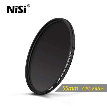 Nisi 55 มิลลิเมตร CPL SLIM Professional Ultra บาง C-PL กรองตัวกรองโพลาไรซ์ 55 มิลลิเมตร Circular ตัวกรองโพลาไรซ์