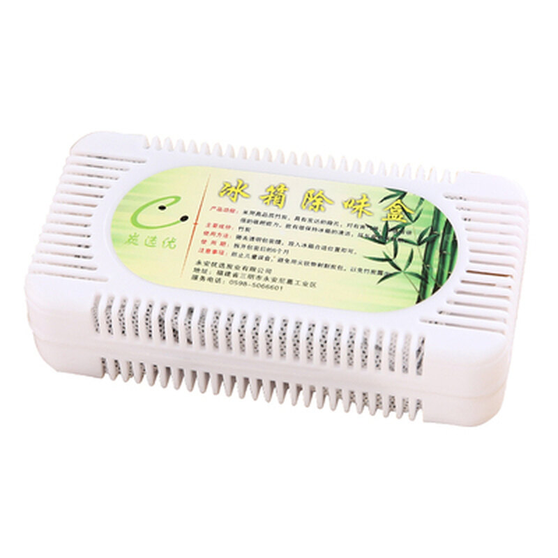 Refrigerator Deodorizer Charcoal Deodorant Natural Bamboo Activated Fridge Deodorizer Box