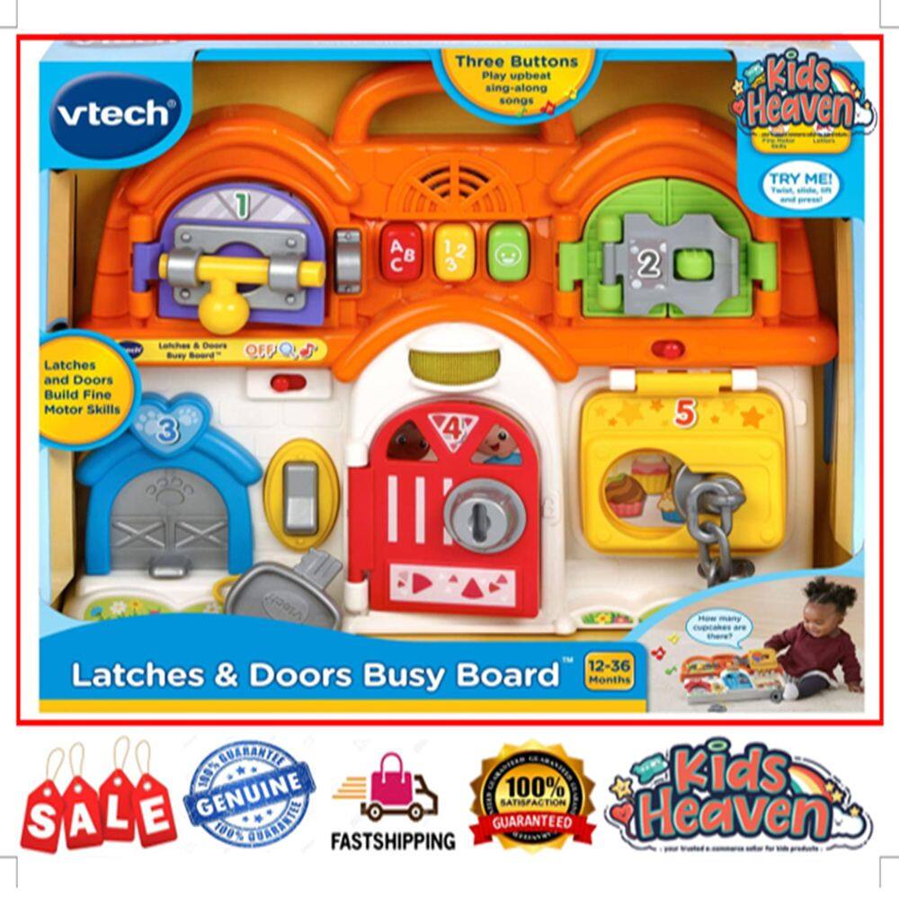 VTech Latches & Doors Busy Board (100.0 Original) Lazada