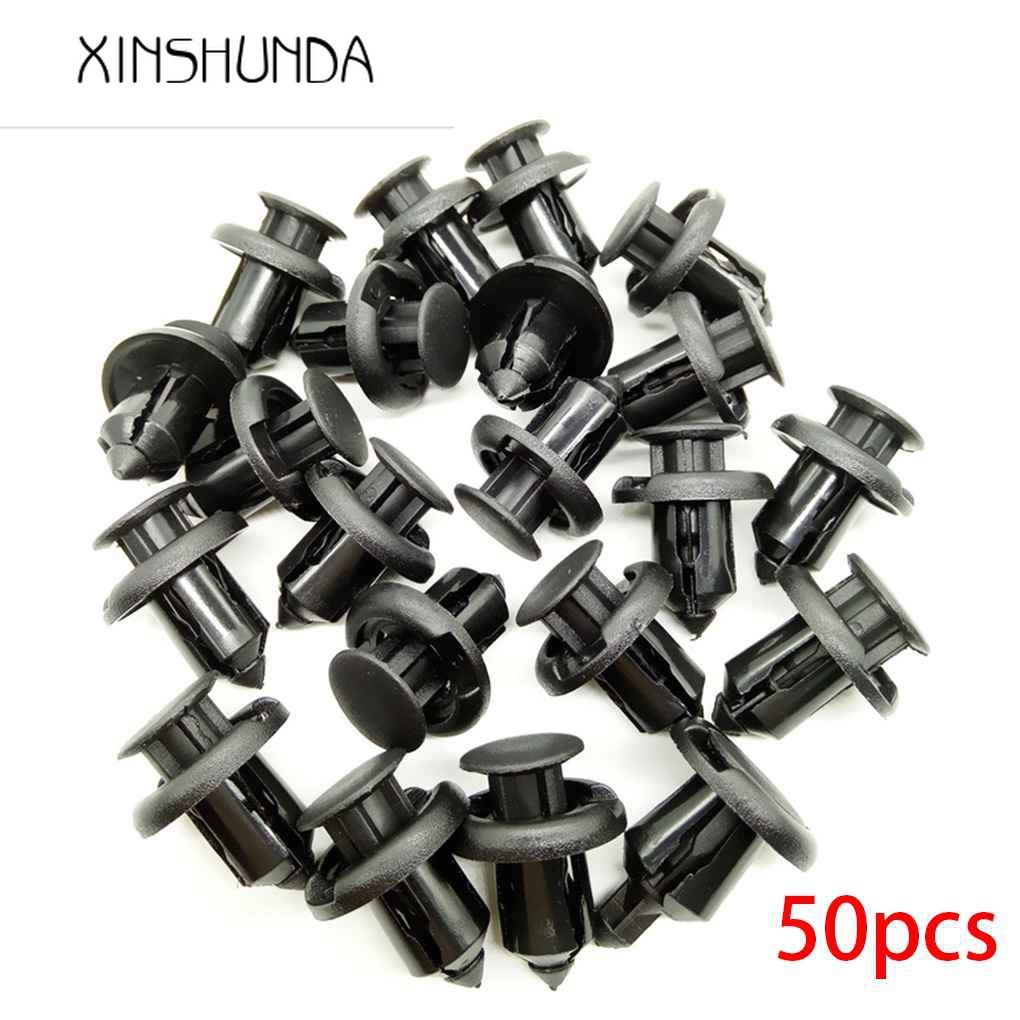 XSD 10mm Automobile Plastic Fastener Clip for Honda Civic Accord CRV Car Bumper Fender Fixed Clips