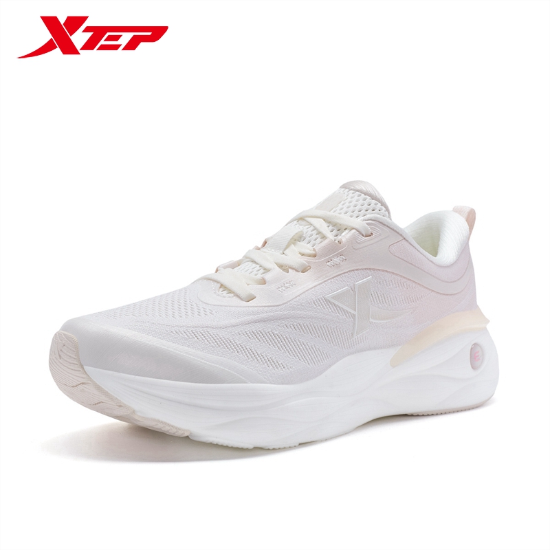 Xtep women's running shoes new shock absorption rebound sports shoes 876218110001