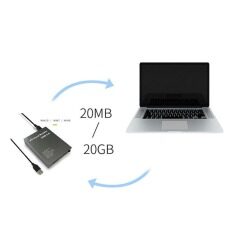 Nybhia Bền Nhỏ Gọn Phích cắm chuyển đổi Và Chơi Ổ Đĩa USB miễn phí 2.0 Để PC ATA Pcmcia Adapter đĩa flash đầu đọc thẻ nhớ