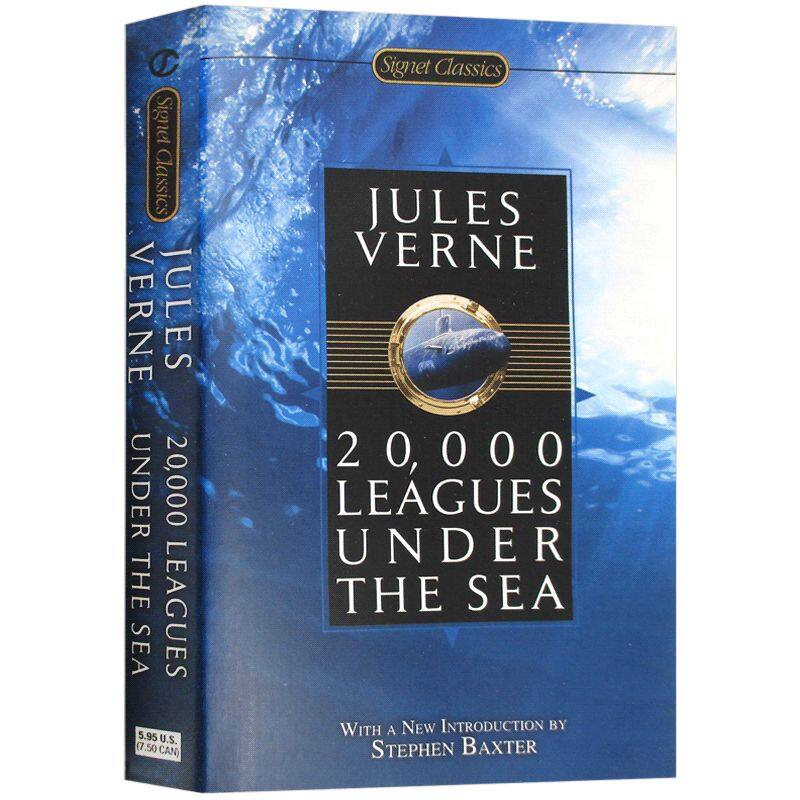 20000 Leapingภายใต้SeaภาษาอังกฤษOriginalนิยายวิทยาศาสตร์20,000 Milesภายใต้Sea Verneภาษาอังกฤษหนังสือภาษาอังกฤษสามารถใช้Aเดินทางไปยังกลางโลกการผจญภัย80วันรอบโลก