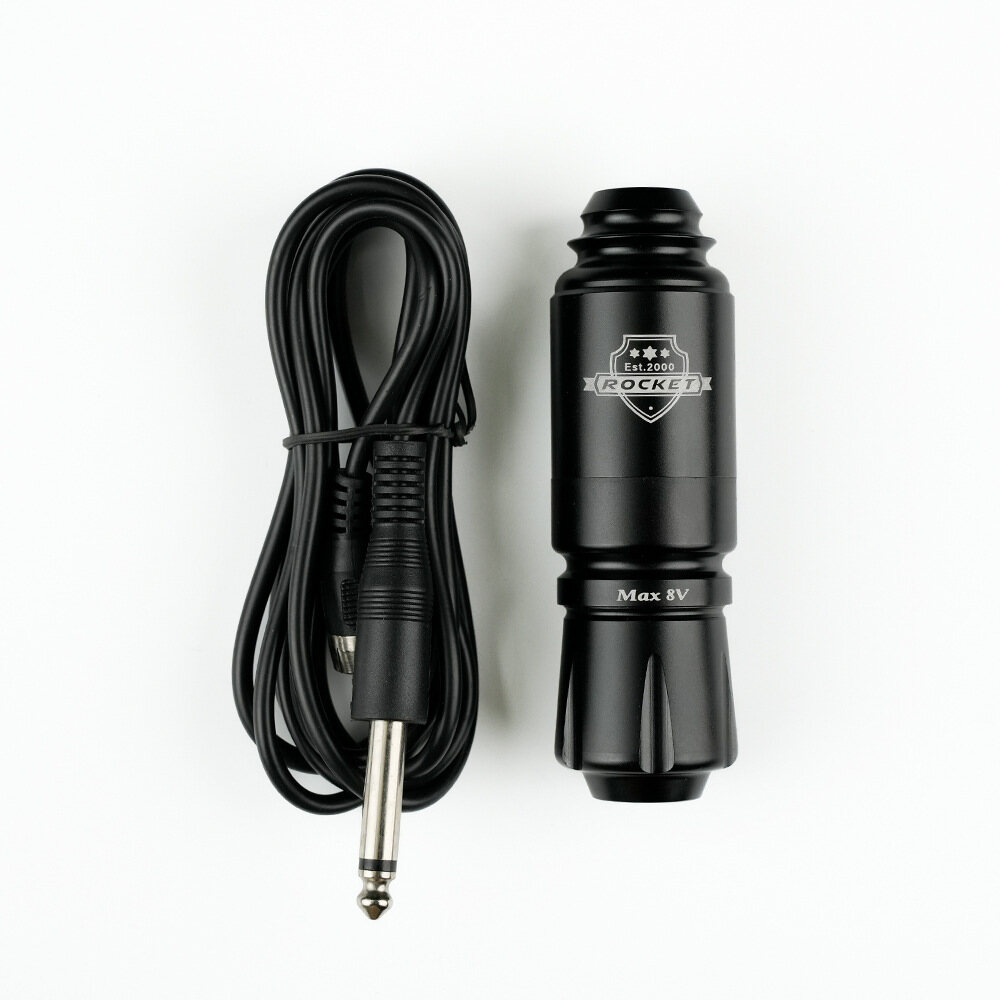 Tên lửa mini Máy Bút Tattoo Công suất lớn động cơ hiệu suất ổn định có thể điều chỉnh độ sâu Hộp mực RCA bút xoay máy xăm