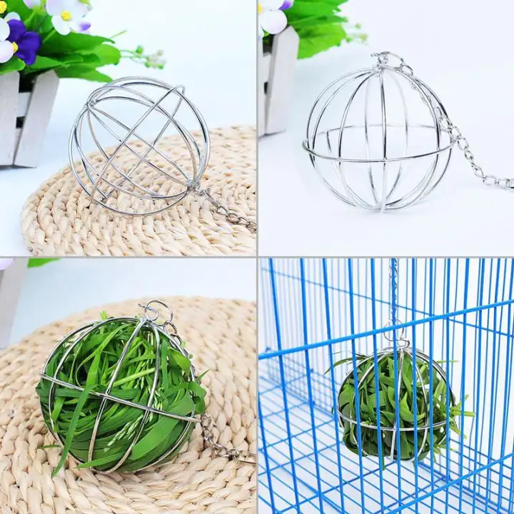Ds Mart Hay Feeder Ball Rabbit Guinea Pig Feeder Hay Manger Small