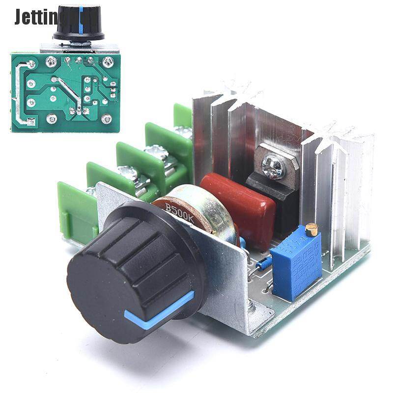 [Jettingbuy] Dimmer 220V 2000W Speed Controller Dimmer Switch Electronic Voltage Regulator