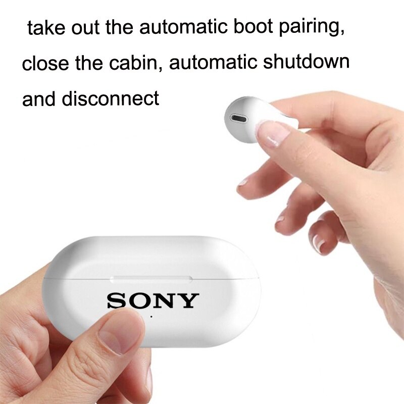 💖Miễn phí vận chuyển + COD💖24h Tàu-Sony ambie âm thanh dẫn truyền âm thanh qua xương Tai nghe không dây Bluetooth TWS Bộ tai nghe thể thao