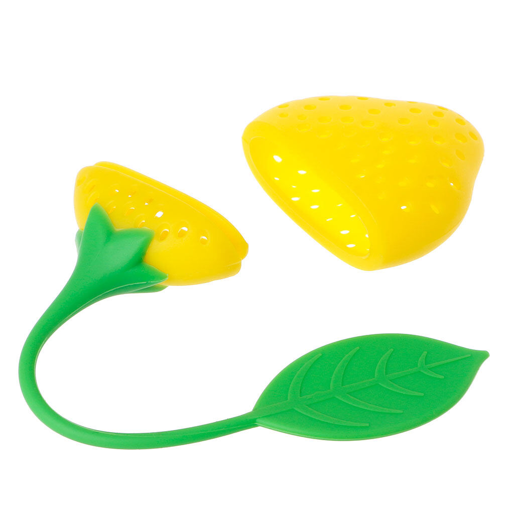 Dụng Cụ Lọc Lá Trà Dâu Tây Bằng Silicon Dễ Thương Dụng Cụ Lọc Gia Vị Thảo Dược Dụng Cụ Khuếch Tán