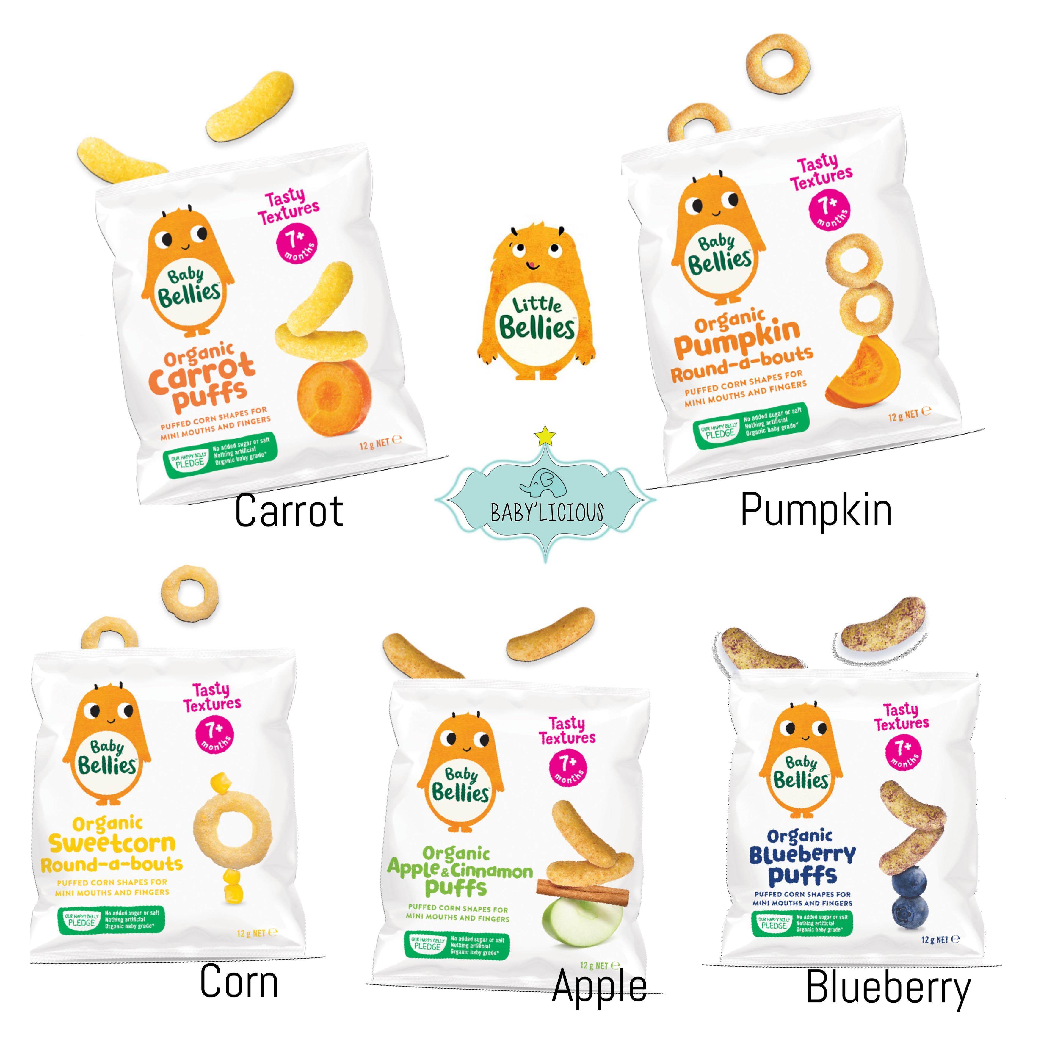 baby bellies organic blueberry puffs