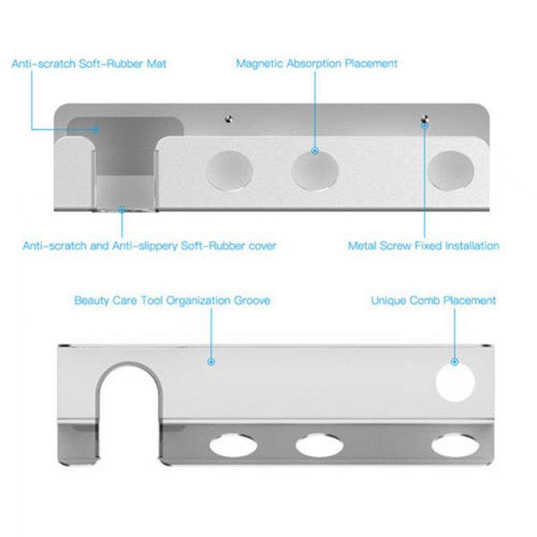 Top Bán Máy Sấy Tóc Siêu Hút Từ Tính Chân Đế Gắn Tường Đế Đứng