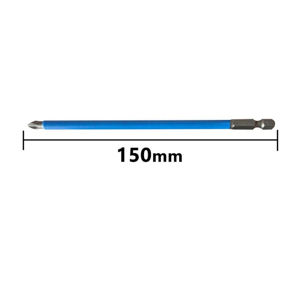 3 Cái Đầu Lô Chống Trượt Mũi Vặn Chéo Chống Trượt 90Mm 150Mm Bộ Tuốc Nơ Vít PH2 Đầu Lô S2, Đầu Tua Vít Gió Từ Tính Mạnh