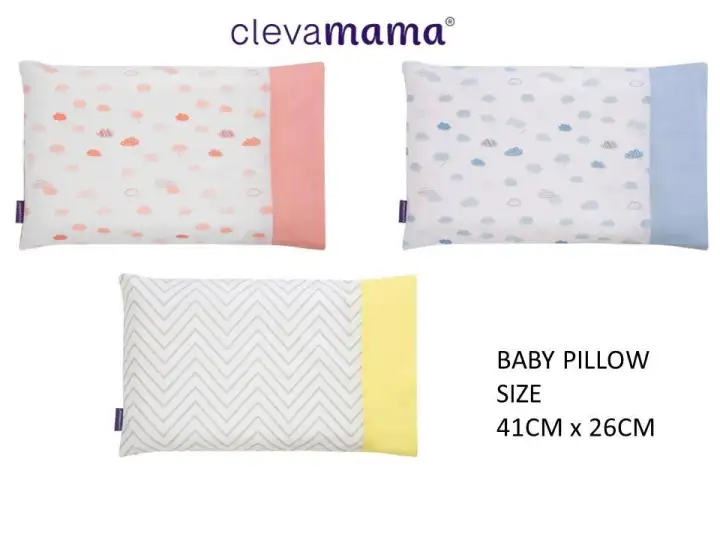 the clevamama foam baby pillow