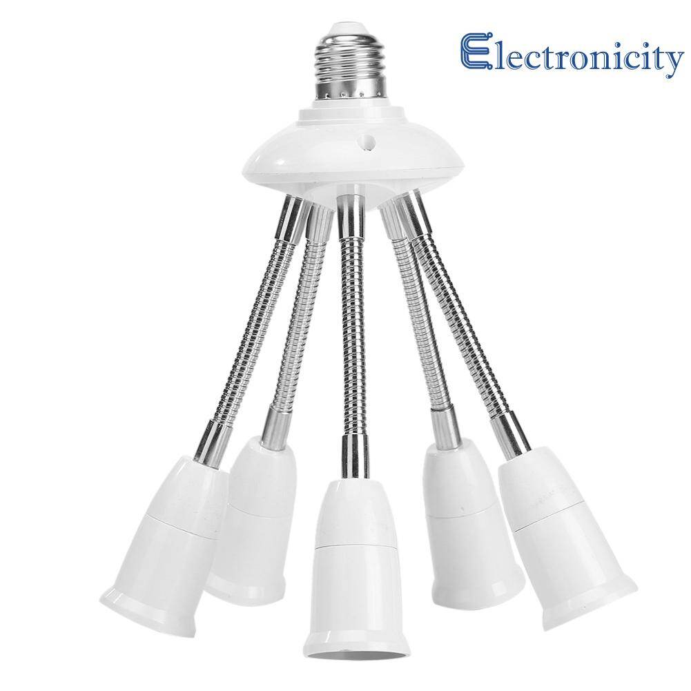 Adjustable E27 Lamp Holder for LED Light Adapter Converter Multi-conversion
