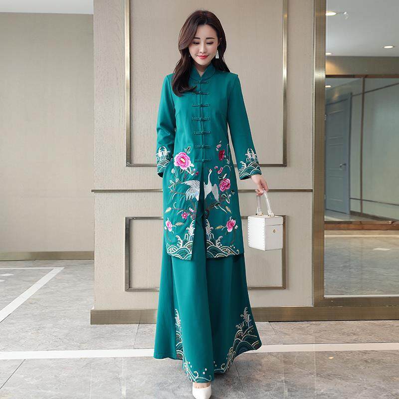 Long chinese dress best sale