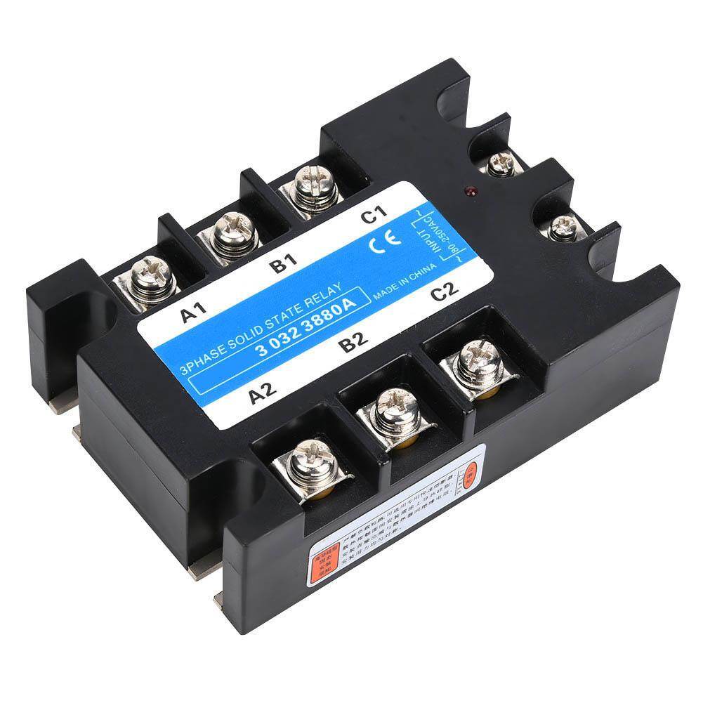 Three Phase Solid State Relay 80-250VAC Input SSR3 AC-AC Electrical Equipment for CNC Machinery