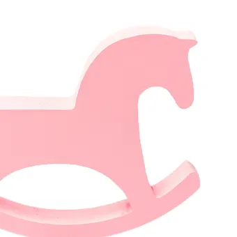 unfinished rocking horse