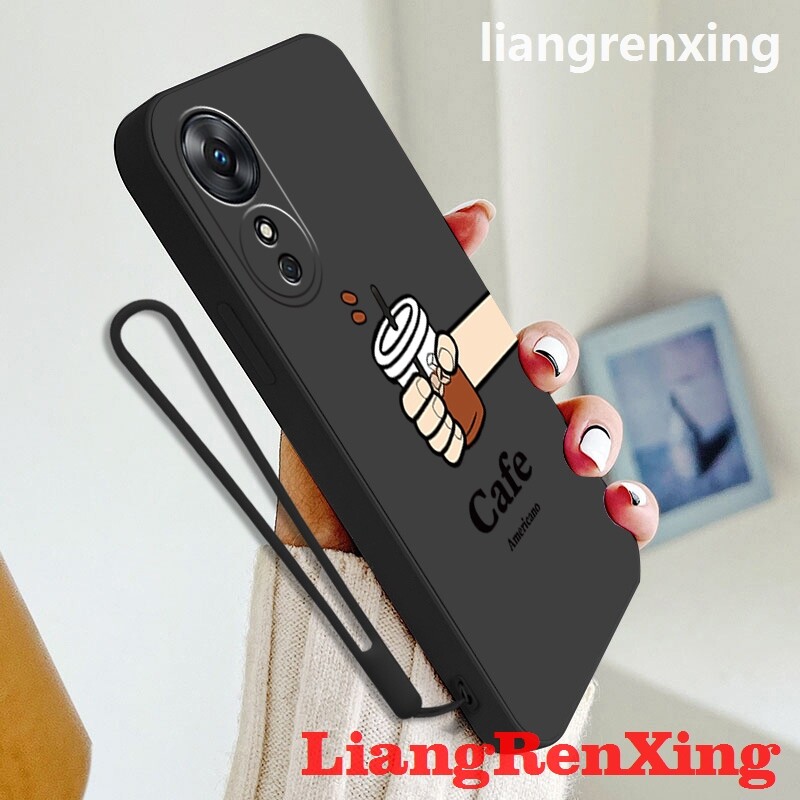 ốp lưng Vỏ bọc mềm OPPO A17 OPPO A17K 5G 2022 vỏ điện thoại bảo vệ Silicone lỏng vỏ Cản Sốc chống sốc mịn thiết kế mới ytsnkf02 đẹp viền vuông cute