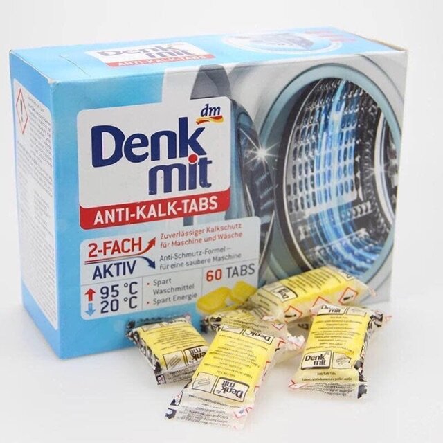 Viên vệ sinh lồng giặt Denkmit Đức