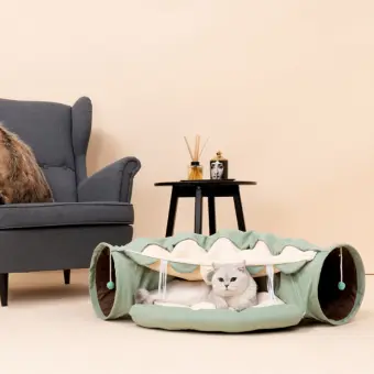 Removable And Washable Cat Tunnel Pet Cat Bed Cat Play Channel