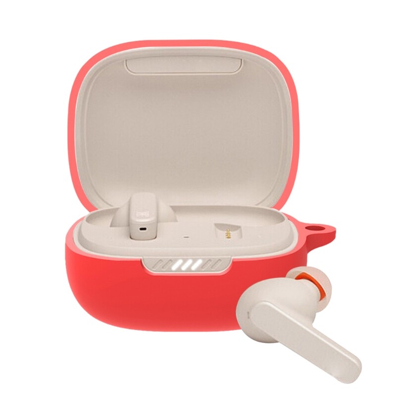 Anti-scratch Protective Cover Shell Silicone Case Protector for -JBL LIVE PRO Wireless Bluetooth-compatible Earphone