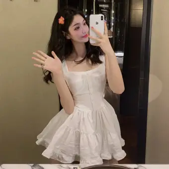 lazada white dress