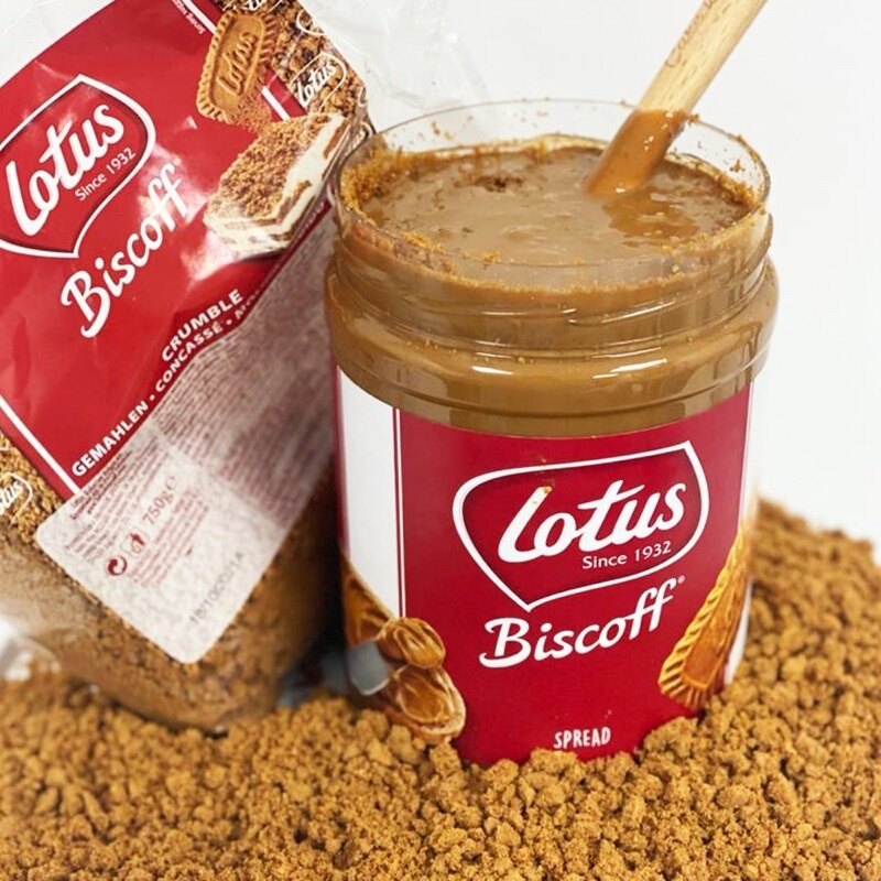 Ready Stock Lotus Biscoff Crunchy Smooth Spread 380g Baking Topping Jam 焦糖饼干 抹酱 面包酱 颗粒 花生酱 Lazada