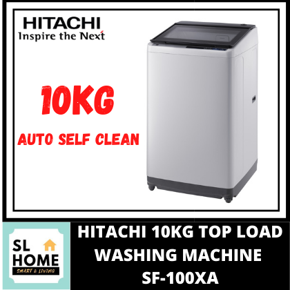 hitachi washing machine auto self clean