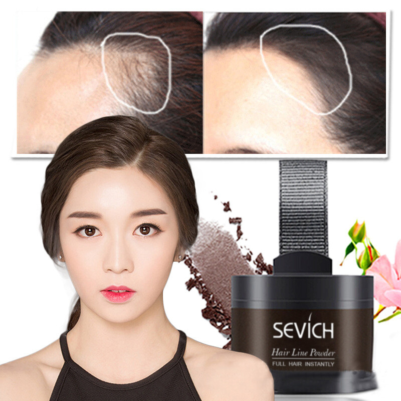 Phấn Phủ Tóc Chống Nước Sevich Hairline Shadow Powder Che Phủ Nhanh Kem Che Khuyết Điểm Chân Tóc Rụng Tóc Kèm Gương & Phồng