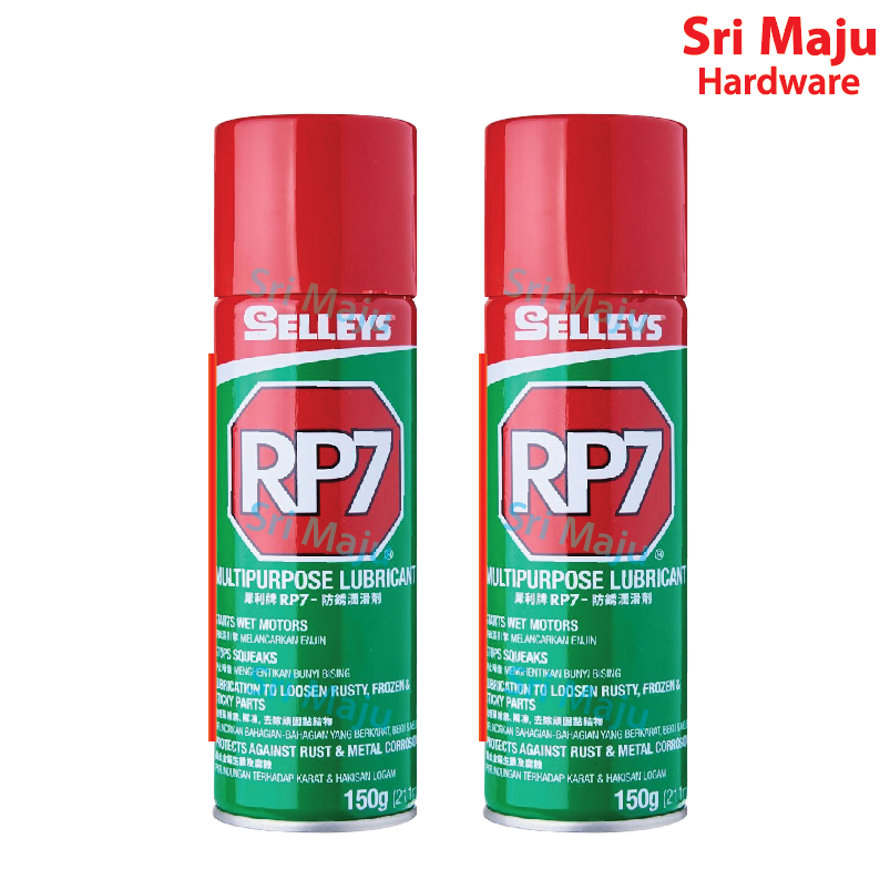 MAJU Selleys RP7 Multi Purpose Lubricant Spray Stops Squeaks Loosen WD
