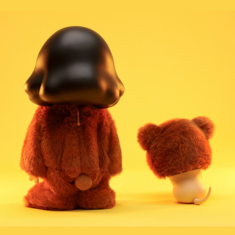 POP Mart Vita peekaboo bức tượng
