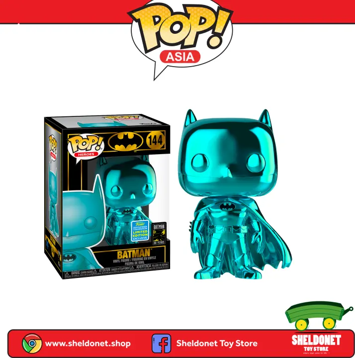 chrome teal batman pop