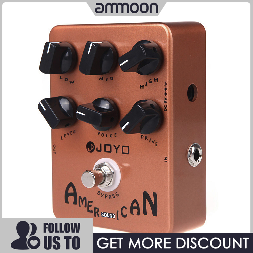 [ammoon]quà bí mật JOYO JF-14 American Sound Guitar Amp Simulator Effect Pedal