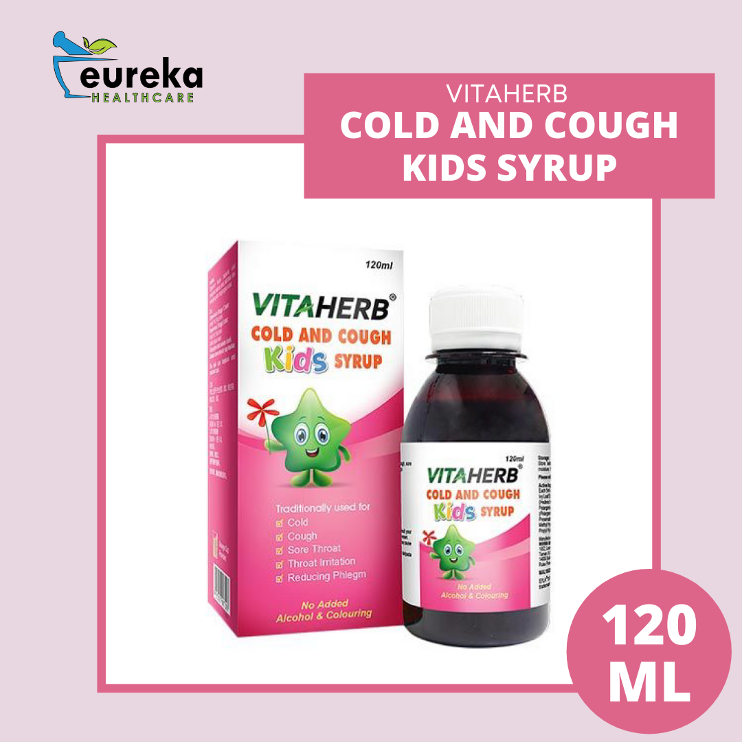 VITAHERB COLD AND COUGH KIDS SYRUP 120ML Lazada