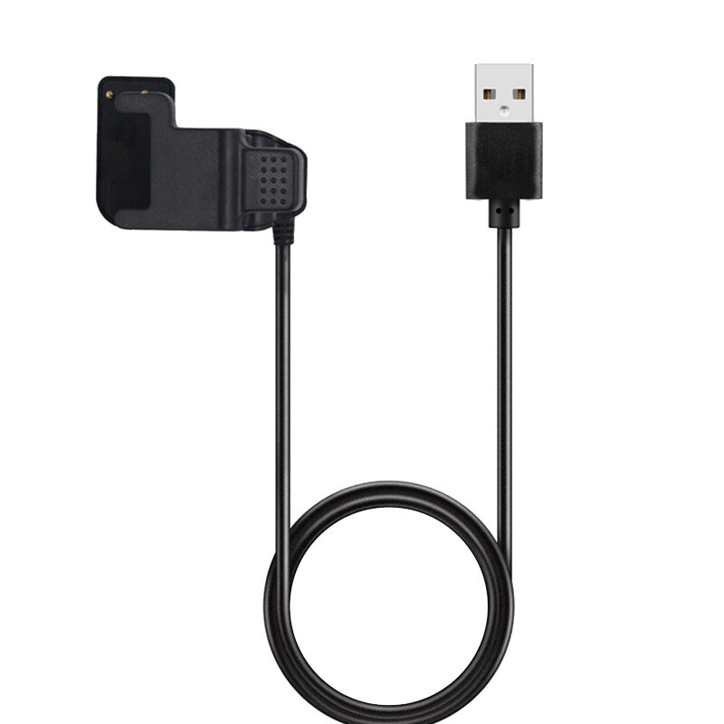 Hàng Mới Về Twtw64 Cho Đồng Hồ Thông Minh Cáp Sạc Usb Thông Dụng Kẹp Sạc 2/3 Chân Màu Đen