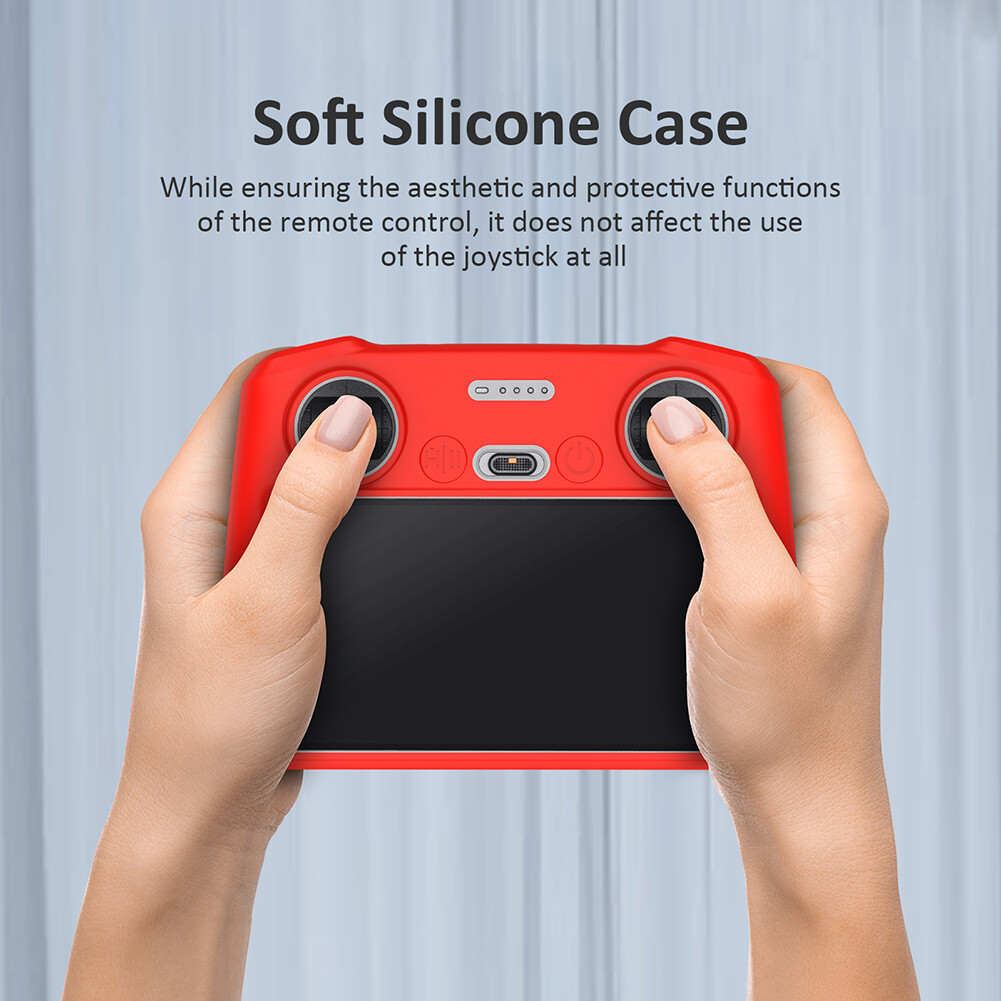 Remote Control Protective Sleeve Silicone Protective Cover Anti-Scratch Dustproof Accessories for DJI Mavic 3 Classic/Mini 3 PRO RC