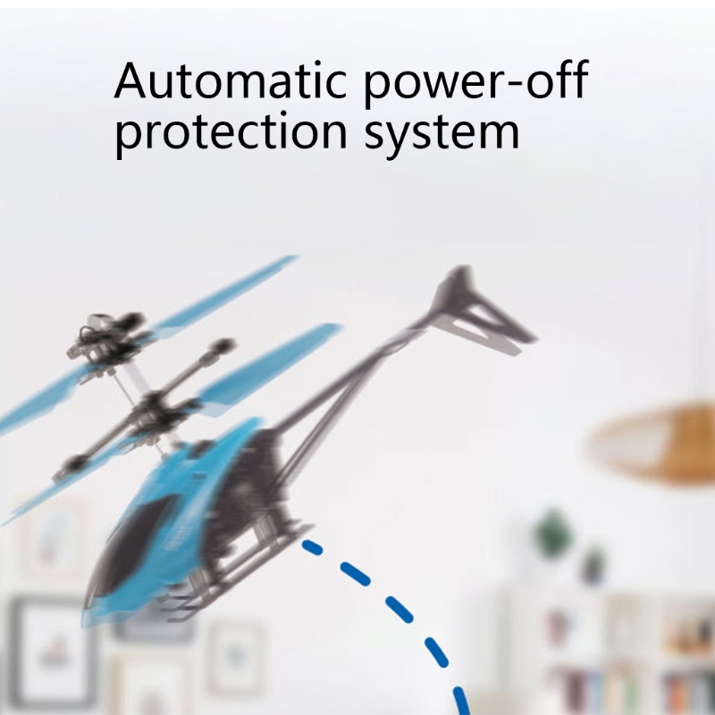 Hand Induction Remote Control Helicopter With Light Kid Toy Cool Boy Gift