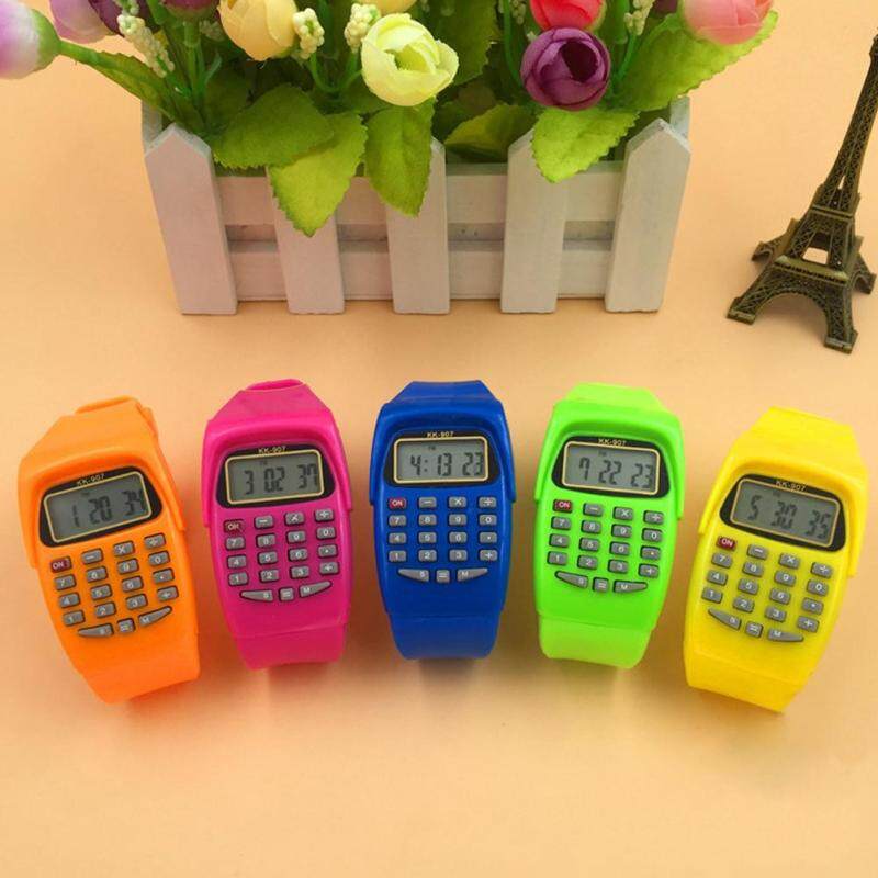 Nơi bán Cá Tuyết Thời Trang Mới Nhất Hoạt Hình Máy Tính Đồng Hồ Nam Dây Silicon Thời Trang Trẻ Em Đồng Hồ Điện Tử Dây Silicone Đồng Hồ Đeo Tay